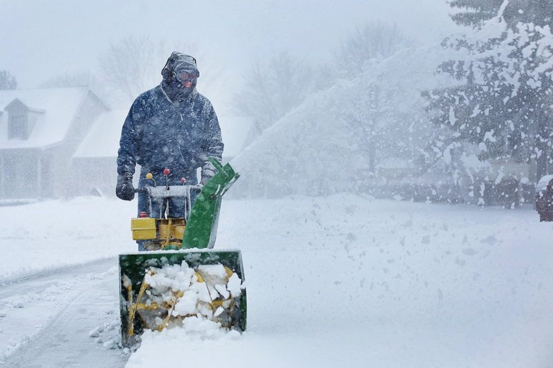 Make sure your snow blower is ready to go as part of winter home prep