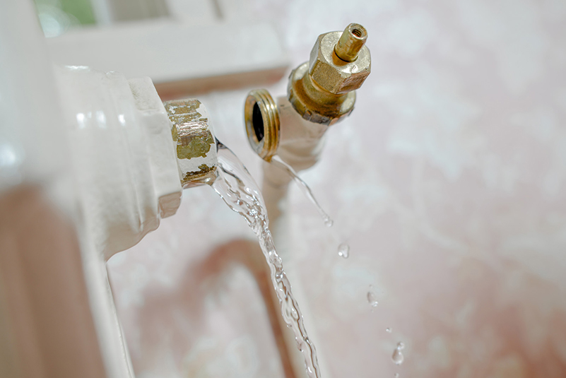 Bleed a gallon of water from radiators as part of winter home prep