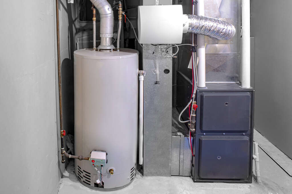 Home HVAC Equipment Furnace Water Heater Humidifier