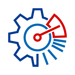 Illustration of a gear and gauge