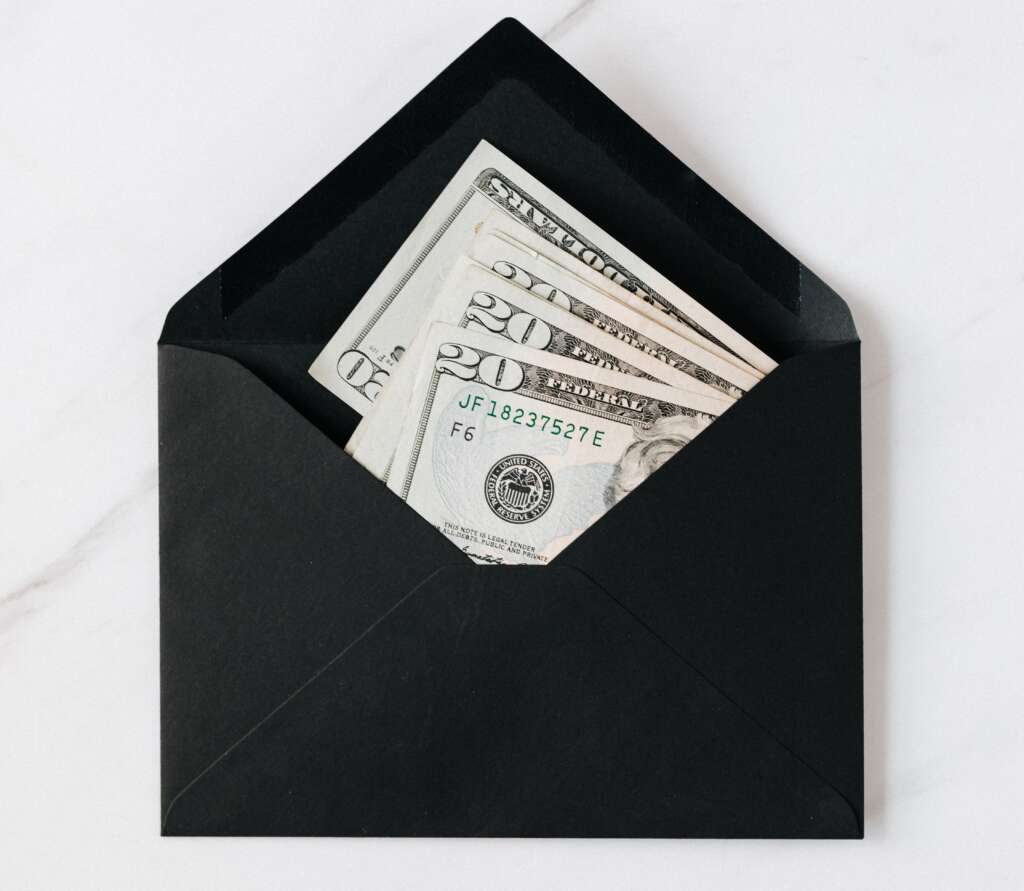 Cash on hand for emergencies