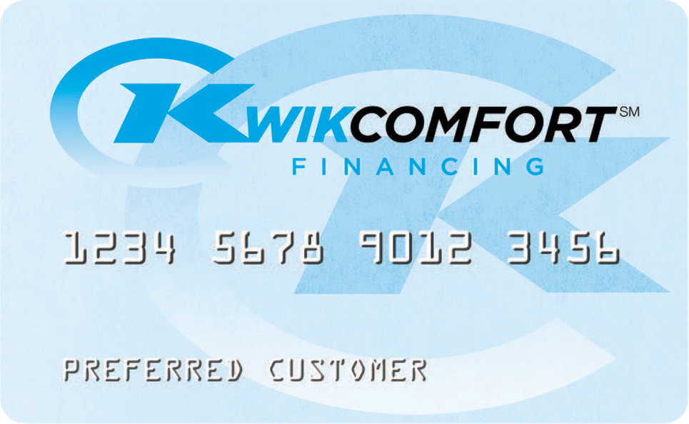 Kwik Comfort Credit Card