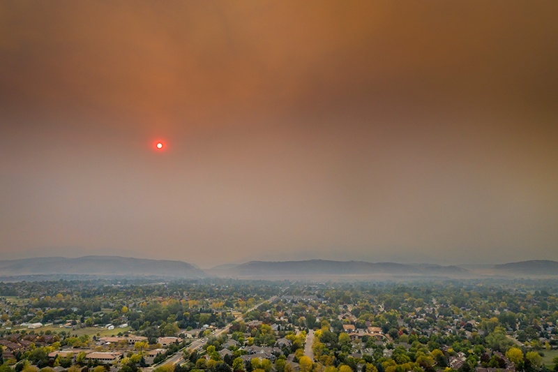 The fires may be far off to the west, but the smoke is making its way to the Front Range, polluting the outdoor air. How can you keep it from entering your home?