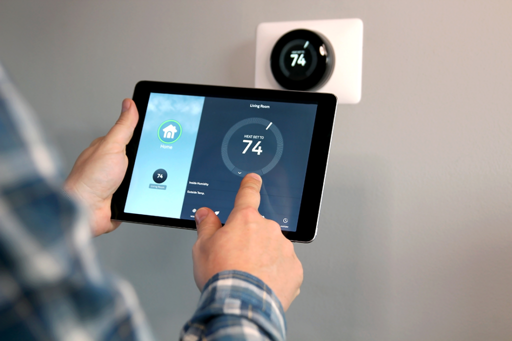 Installing a programmable or smart thermostat can help you economize your home's energy use, enabling you to not only live greener, but also save money on utility bills