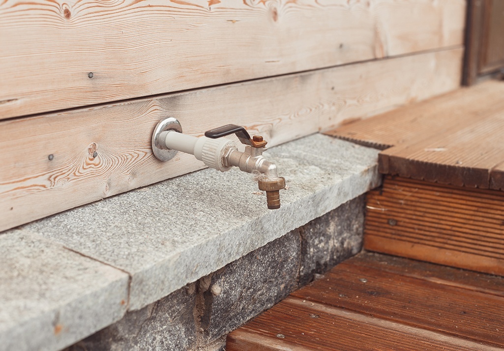 Drain and store your garden hoses for winter. Also remember to turn off the water to your outdoor faucets to prevent your pipes from freezing.