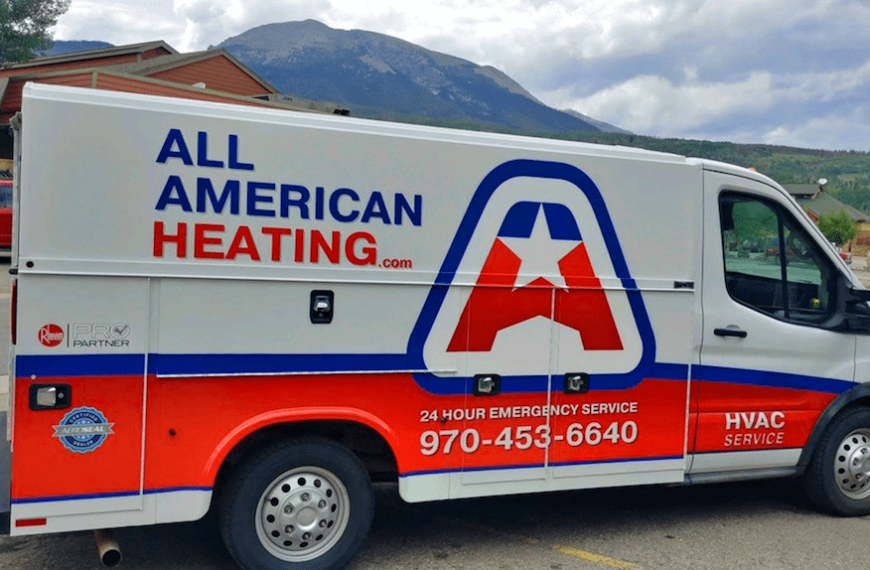 All American Heating Truck