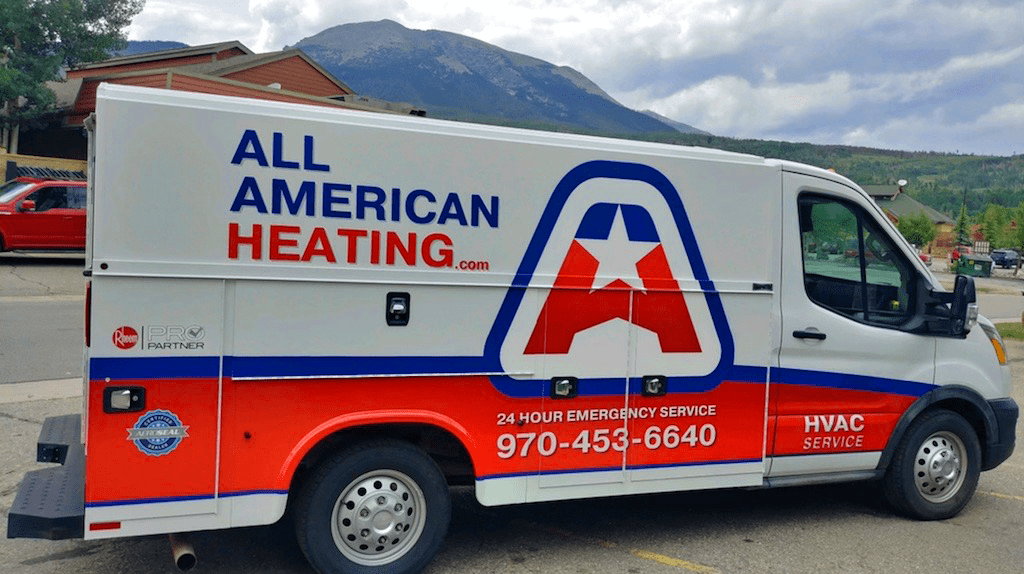 All American Heating Truck