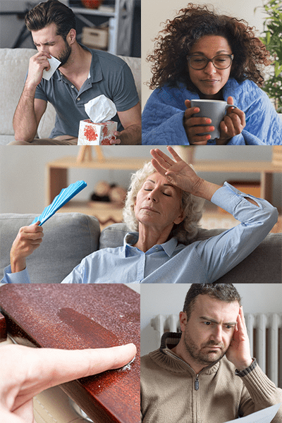 If you are experiencing the following things, you might have leaky ductwork: sneezing more frequently; hot in one room and cold in another; dust, dust everywhere; and spiking utility bills.